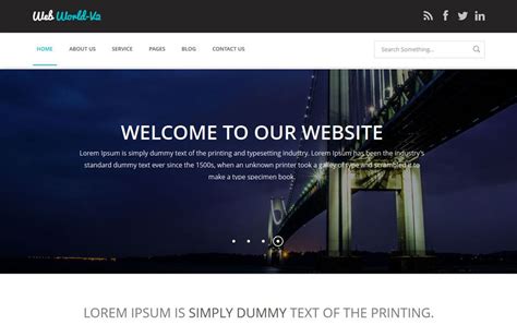 Free Html Website Templates For Business