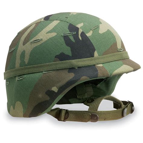 Used U.S. Military Kevlar® Helmet with Cover - 118438, at Sportsman's Guide