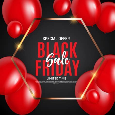 Premium Vector | Black friday sale banner template.