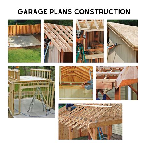 Modern DIY Garage Shed House Set Plans, Home Building Blueprints for ...