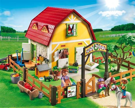 Playmobil - Pony Farmhouse - 5222 | Playmobil, Playmobil sets, Kids toys