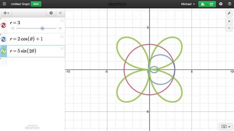 Learn Desmos: Polar Graphing - YouTube