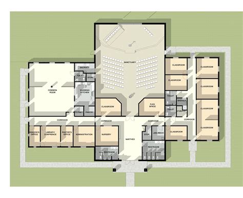 Church Plan Source | Home | Episcopal Church Floor Plan