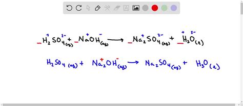 SOLVED: Sulfuric acid, H2SO4, can be neutralized by sodium hydroxide ...