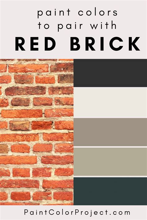 11 Paint Colors that Compliment Red Brick - The Paint Color Project