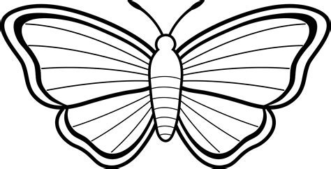 Butterfly Outline Clip Art - Cliparts.co