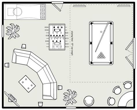 Game Floor Plan - floorplans.click