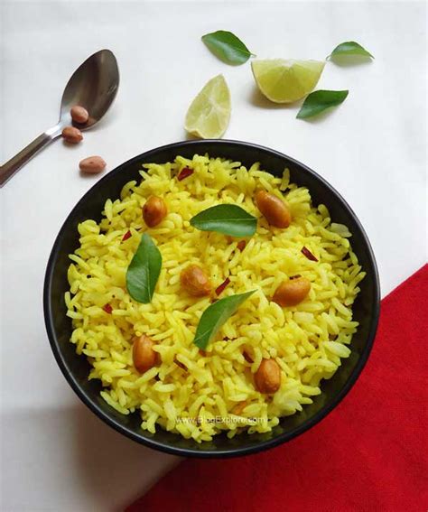 Lemon Rice - Indian Recipes - Blogexplore