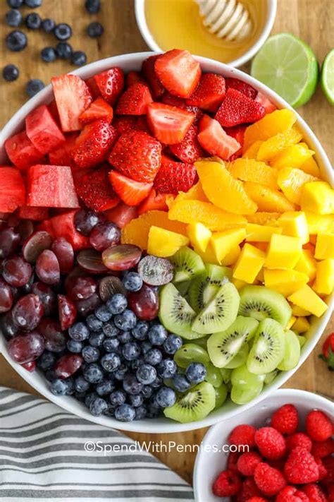 Fresh Summer Fruit Salad - Spend With Pennies