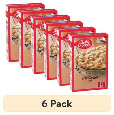 Betty Crocker Pie Crust Mix, Makes Two 9-inch Crusts, 11 oz. - Walmart.com