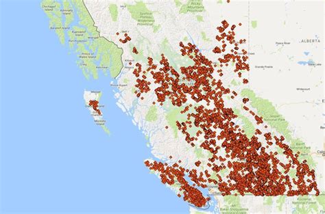 BC Wildfire Service interactive map helps distinguish between ...