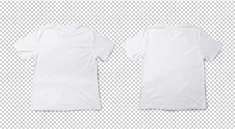 Premium PSD | White T shirt mockup Realistic tshirt