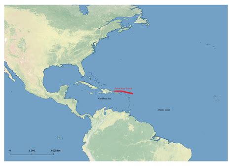 Label the Puerto Rico Trench. | Quizlet