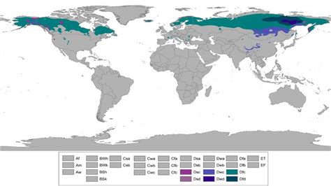 Taiga Climate | Coniferous Forests & Lumbering - PMF IAS