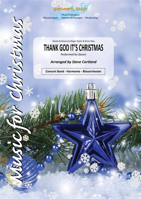 Thank God It’s Christmas (Blasorchester) | Noten kaufen im Blasmusik-Shop