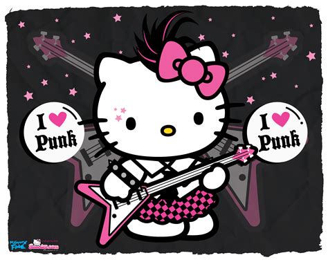 Hello Kitty Goth Wallpaper Pc