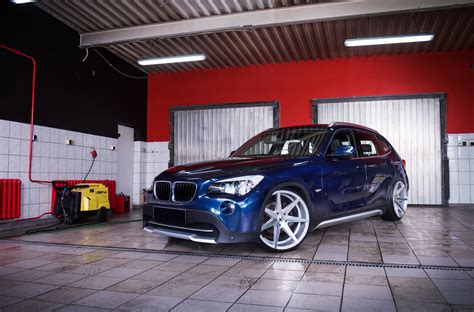 Luxurious Beast Custom Blue BMW X1 — CARiD.com Gallery