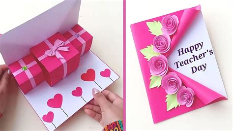 How to make Teacher's Day Card | | Card Idea for Competition ...