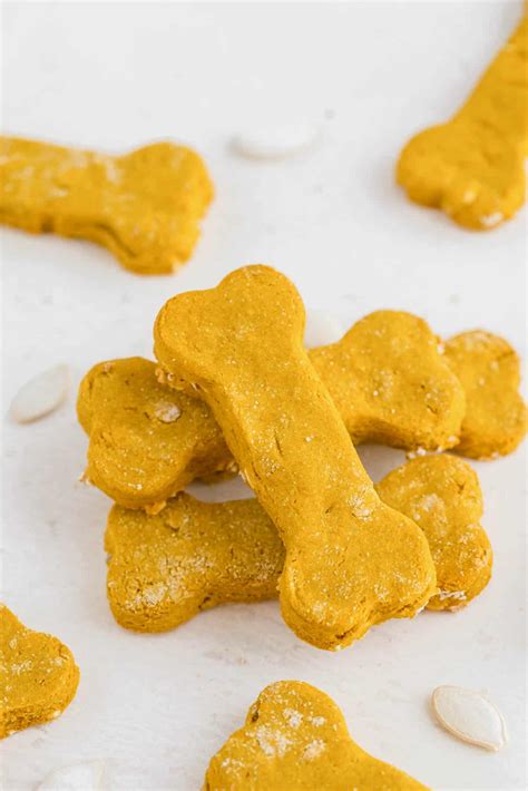 Peanut Butter Pumpkin Dog Treats - Spoonful of Flavor