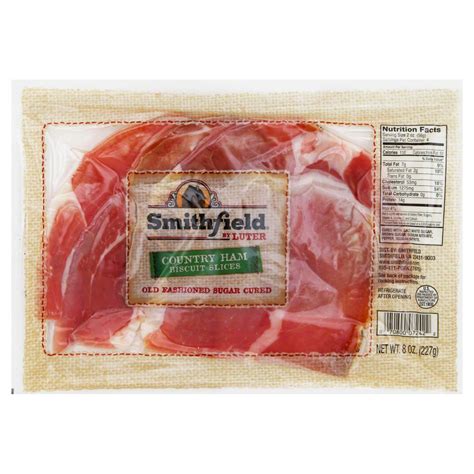 Smithfield Country Ham Biscuit Slices - Shop Meat at H-E-B