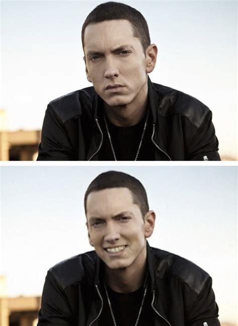 These Pictures Of Eminem Smiling Are Like Looking Into A Parallel ...