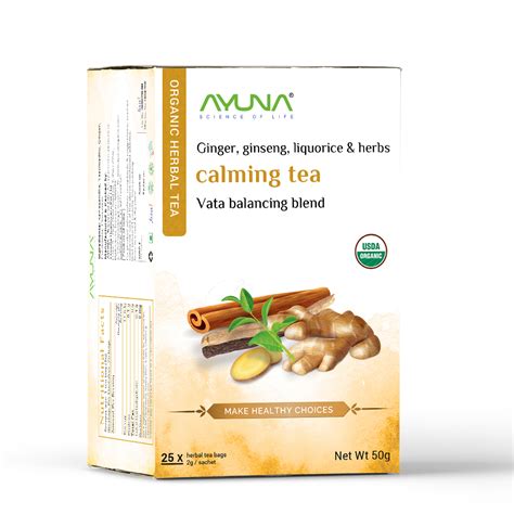 Organic Calming Tea 25 pack - Ayuna