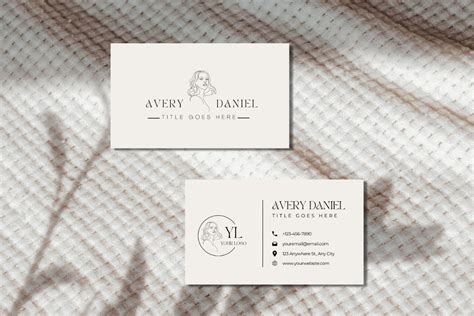 White Business Card Template Graphic by ArtOmoro Studio · Creative Fabrica