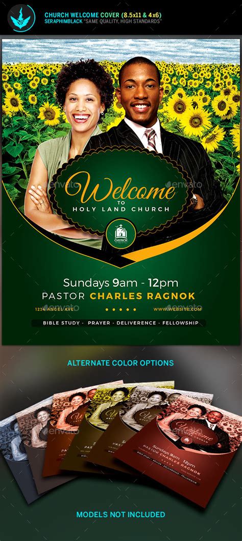 Church Welcome Cover Template 2 by SeraphimBlack | GraphicRiver