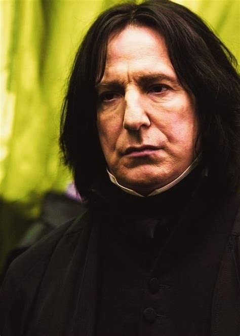 Alan Hickman - Severo Snape | Snape, Harry potter, Series e filmes