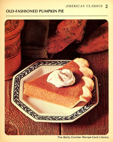 Old-fashioned pumpkin pie | Betty crocker recipes, Betty crocker recipe ...