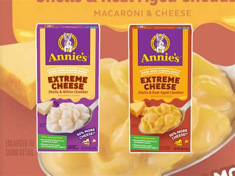 Annie’s Introduces New Extreme Mac & Cheese With 50% More Cheese - Chew ...