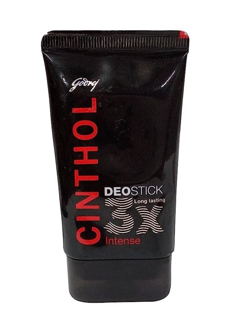 Buy Cinthol Men's Deo Stick - Intense, 40g Tube Online at Low Prices in ...