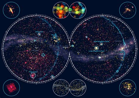 A sky map of the Hubble Space Telescope's observations | Visual Cinnamon