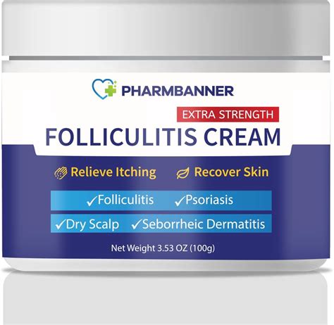 Folliculitis Treatment Cream, Extra Strength Folliculitis Scalp Treatm ...