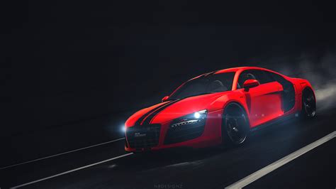 Download Vehicle Audi R8 4k Ultra HD Wallpaper