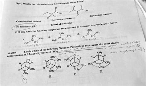 SOLVED: (4pts)What is the relation between the OH Geometric isomers ...