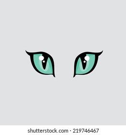 Cat Eyes Vector Illustration Stock Vector (Royalty Free) 219746467 ...