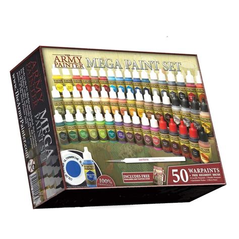 The Army Painter Miniature Painting Kit with Bonus Wargamer Regiment ...