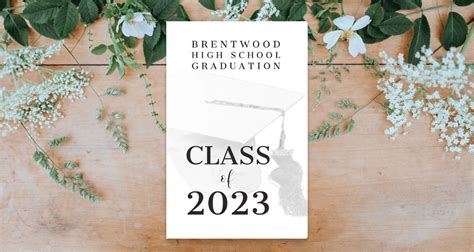 Brentwood HS Graduation Program 2023