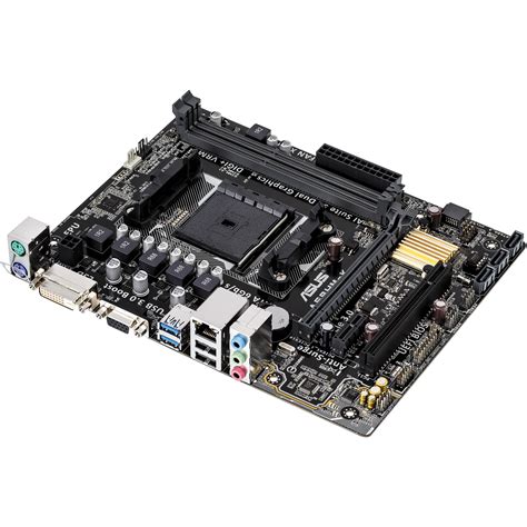 ASUS A68HM-K AMD Socket FM2+ mATX Motherboard A68HM-K B&H Photo