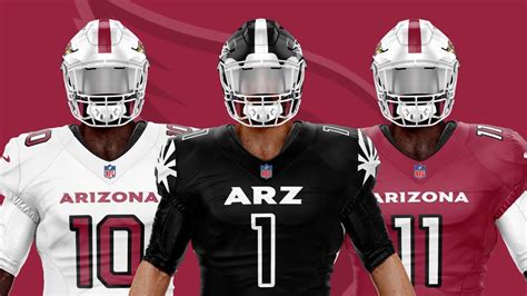 Arizona Cardinals Uniforms : In this video i make all new uniform ...