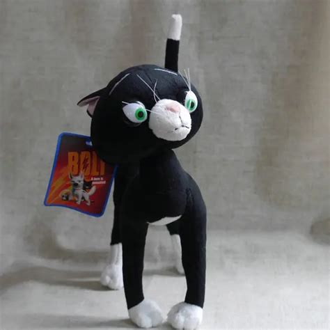 Black cat Kitty Mittens from Bolt Movie Cartoon Plush doll stuffed ...