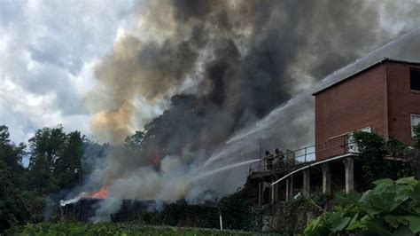 Fire destroys hundred-year-old mill in Upstate