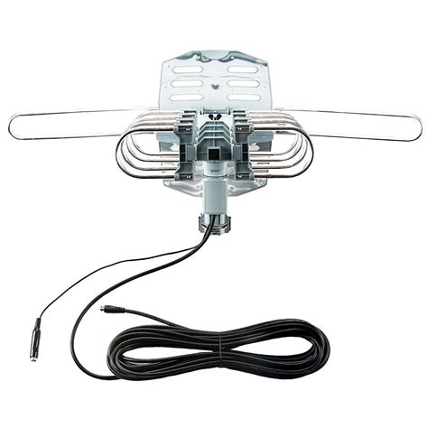 TV Antenna Amplified Indoor Outdoor 100 150 Mile