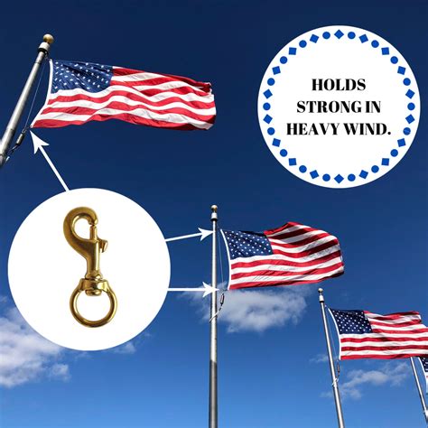 Flag Clips for Rope (Pack of 4) | HienoSupplies