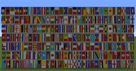 Ultimate Collection of World Flag Banners in Minecraft : r/Minecraft