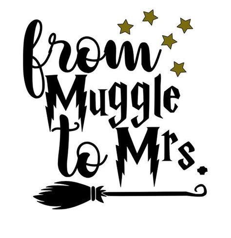 Harry Potter - From Muggle to Mrs Decal or Iron On | Muggle, Harry ...