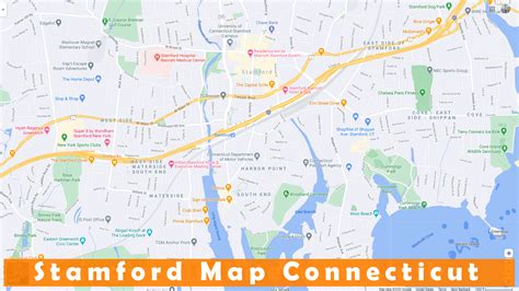 Stamford Connecticut Map - United States