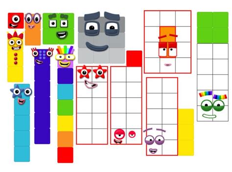 Pin by carmina Martinez on Numberblocks | Free preschool printables ...