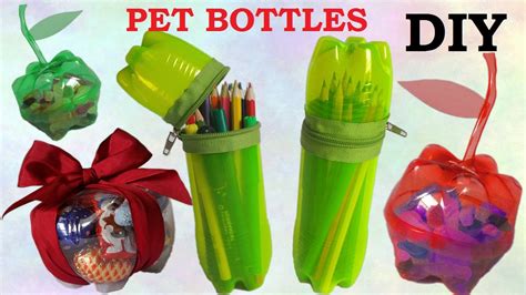 10 DIY Creative Ways to Reuse / Recycle Plastic Bottles part 1 - YouTube